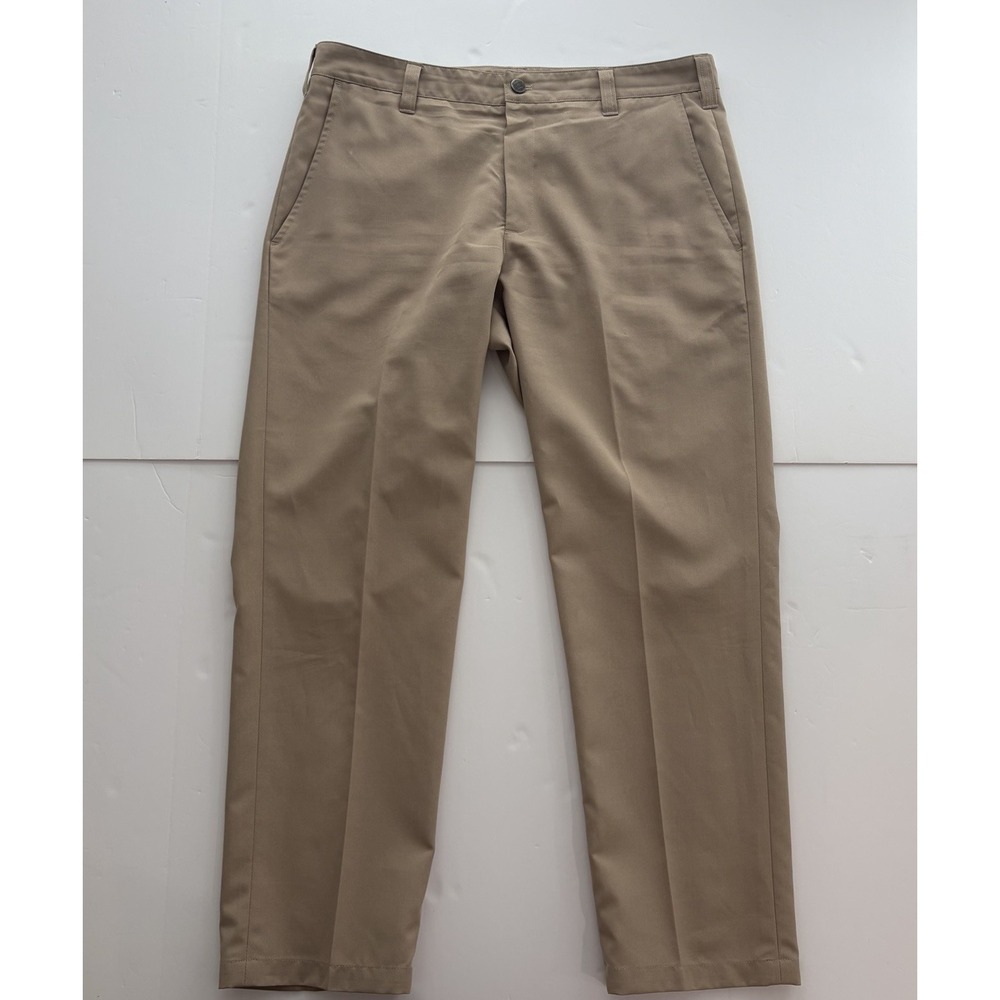 Bluffworks 35x30 Relaxed‎ Fit Mens Pants Chinos Tan Khaki Original Tech Travel
